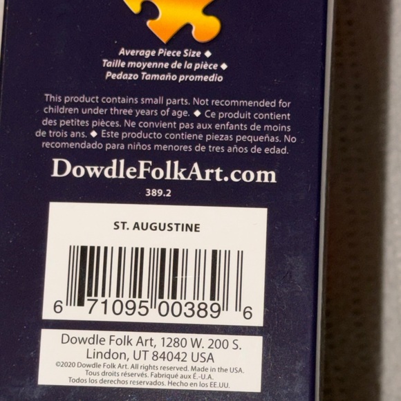 Dowdle St. Augustine 500-Piece Puzzle - Vibrant Multicolor NEW Sealed - Picture 9 of 12